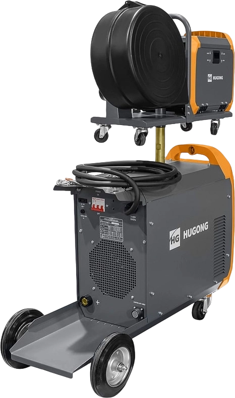 Фото Полуавтомат сварочный HUGONG EMIG 500WE-S III (цифровой подающий) (без горелки и кабель-пакета) от011000221