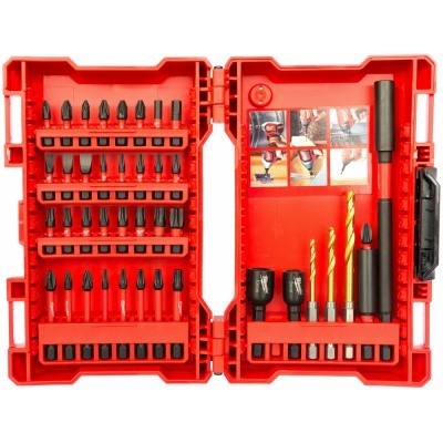 Набор бит со сверлами SHOCKWAVE 40 шт. Milwaukee 4932430908