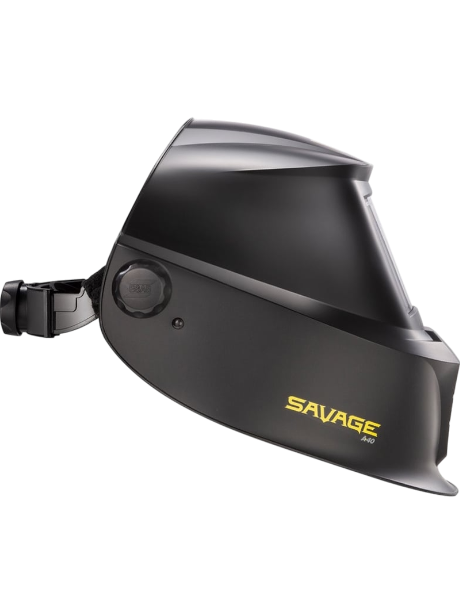 Фото Сварочная маска ESAB SAVAGE A40 (Черная, Сменные батареи) 700000490