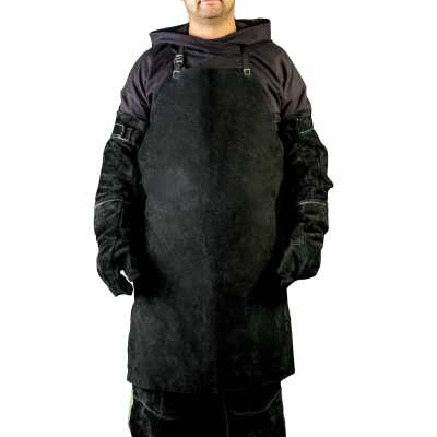 Фартук цельный спилковый без швов  рфсц-01