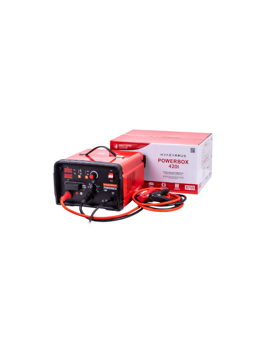 Фото Инверторное пуско-зарядное устройство FoxWeld Kvazarrus PowerBox 420i 8759 на сайте «От и До.ру» Фото Инверторное пуско-зарядное устройство FoxWeld Kvazarrus PowerBox 420i 8759
