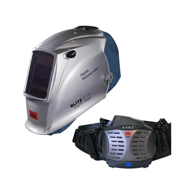 Сварочная маска Fubag «Хамелеон» BLITZ 5-13 PAPR Visor Digital Natural Color + BLITZ PAPR I