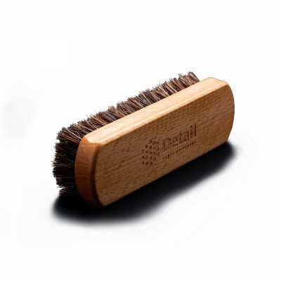 Щетка Detail для очистки кожи, 14.5x4.5 см, натур. Ворс