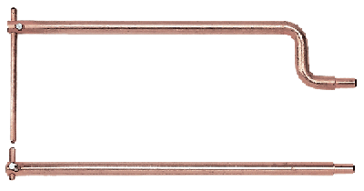 Пара консолей Telwin XD3 SHAPED ARMS с электродами