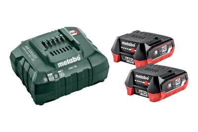 Комплект Metabo Basic-Set 2 аккумулятора + зарядное устройство ASC55