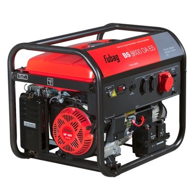 Бензиновый генератор Fubag (трехфазный) с электростартером и коннектором автоматики BS 6600 DA ES