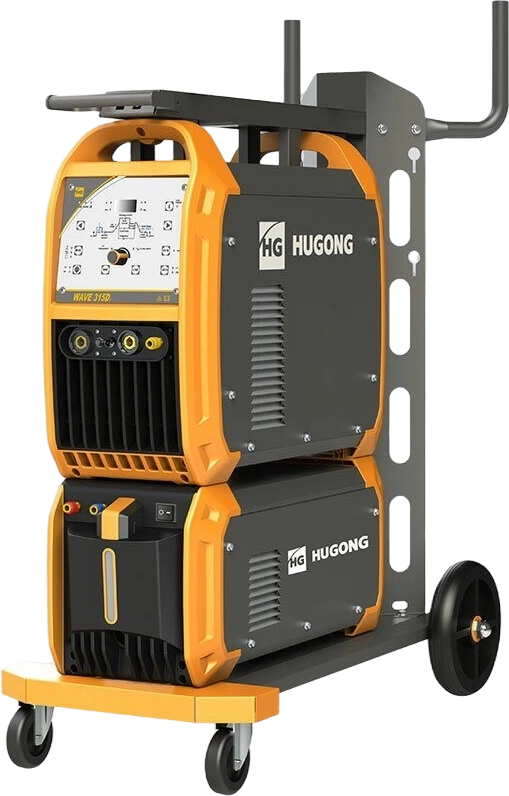 Фото Аппарат аргонодуговой сварки HUGONG WAVE 315D III AC/DC (с БО и тележкой) уценка от011000238