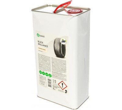 Чернитель шин GRASS "Black Brilliance" на силиконовой основе, 5кг