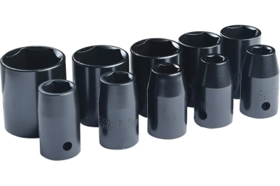 Набор торцевых головок 1/2 дюйма, 10 шт. для гайковертов Fubag IW 580, IW 720, IW 900 (9-10-11-13-14