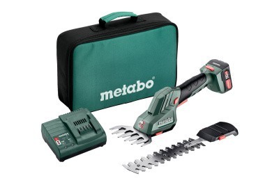 Аккумуляторные ножницы Metabo для газона и кустов PowerMaxx SGS 12 Q З/У SC 30 2,0A·ч