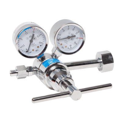 Редуктор высокого давления РВД-30/10 Кислород/Инертные газы 30/10 МПа KRASS