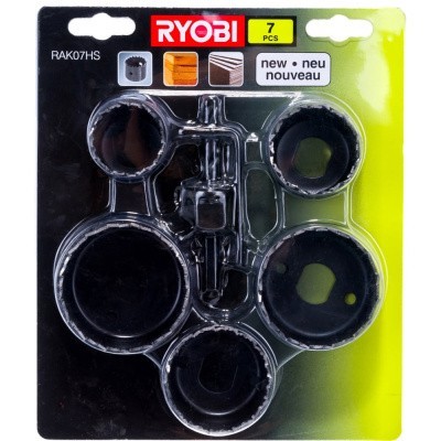 Ryobi Набор пильных коронок RAK07HS 5132002548