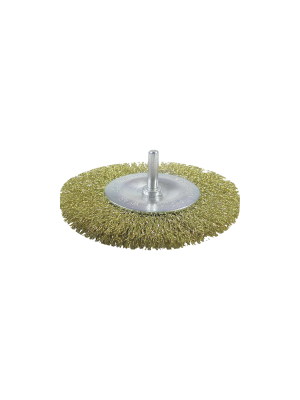 Смотреть щетка для дрели плоская кратон o75 мм на сайте «От и До.ру» Щетка для дрели плоская Кратон O75 мм