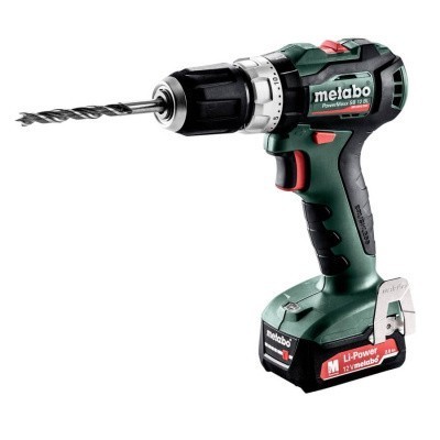 Аккумуляторная ударная дрель Metabo PowerMaxx SB 12 BL 2х4.0 LiIon в кейсе