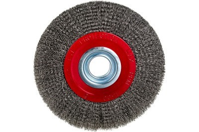 Щетка круглая гофрированная (200 мм) для точила №184 АТАКА 0320032430 34735