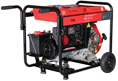 Дизельный генератор (трехфазный) Fubag DS 7000 DA ES с электростартером и коннектором автоматики