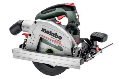 Аккумуляторная ручная дисковая пила Metabo KS 18 LTX 66 BL + аккумуляторным блоком 2x5,5 Ач + зарядное устройство ASC 145 + MetaBOX 340