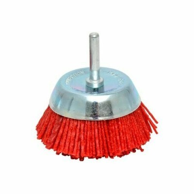 Щетка дисковая для дрели (нейлон с абразивом) Кратон O75 мм