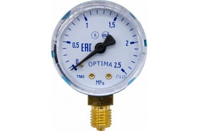 Манометр Оберон кислородный 2,5 мПа