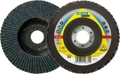 Смотреть тарельчатый лепестковый круг klingspor smt 926 special 125 p80 выпуклый, упак. 10 шт на сайте «От и До.ру» Тарельчатый лепестковый круг Klingspor SMT 926 Special 125 P80 выпуклый, упак. 10 шт