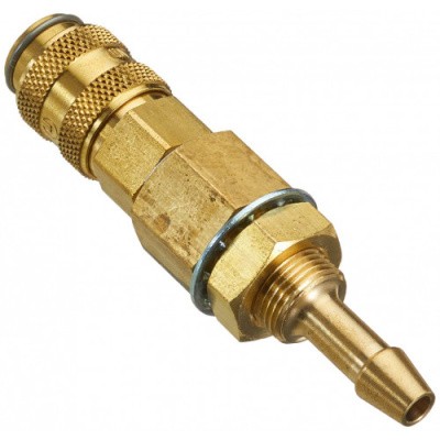 Быстросъемное соединение с резъбовой втулкой Оберон МNW5-штуцер 8 мм (Red)