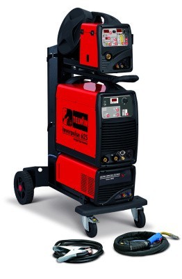 Сварочный полуавтомат Telwin INVERPULSE 625 MIG/TIG/MMA 400V AQUA