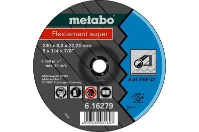 Смотреть обдирочный круг metabo 125x6, упак. 25 шт flexiamant super inox, sf 27 на сайте «От и До.ру» Обдирочный круг Metabo 125x6, упак. 25 шт FLEXIAMANT SUPER INOX, SF 27