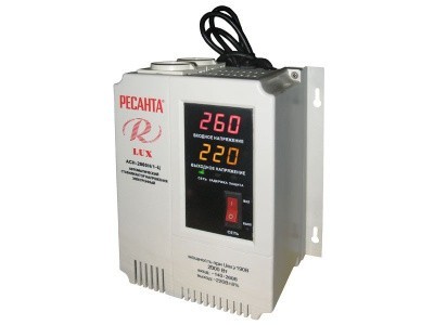 Смотреть стабилизатор напряжения ресанта lux асн-2000н/1-ц на сайте «От и До.ру» Стабилизатор напряжения Ресанта LUX АСН-2000Н/1-Ц