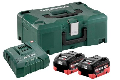 Комплект Metabo Basic-Set 2 аккумулятора + зарядное устройство ASC Ultra 2x8 Ач