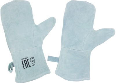 Рукавицы сварщика Оберон спилковые двупалые (спилок BC 0,8-1,0 мм)