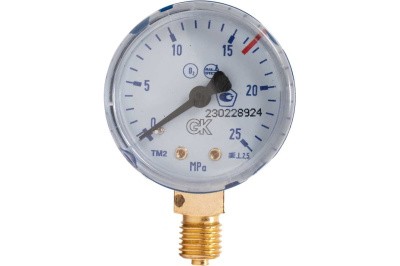 Манометр KRASS кислородный 25,0 МПа, M12, 50мм
