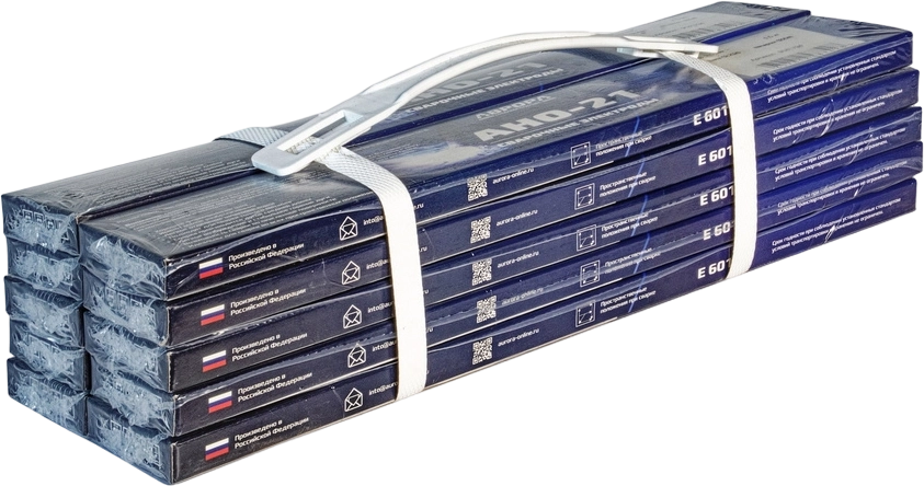 Фото Электроды сварочные АВРОРА АНО-21 d.2,0мм (1кг) от001001436