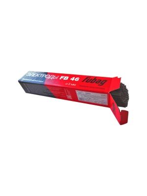 Электрод сварочный Fubag с рутилово-целлюлозным покрытием FB 46 Ø 3.0 мм, 5 кг