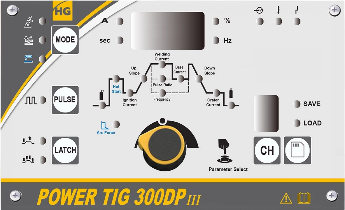 Фото Аппарат арганнодуговой свварки НАКС HUGONG POWER TIG 300DP III от011000261