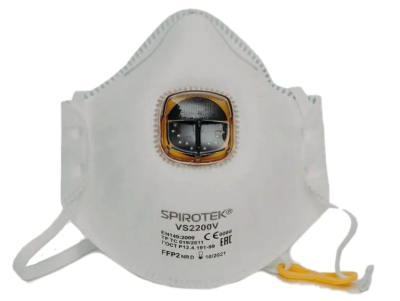 Полумаска VS2200V  Spirotek FFP2  (с клапаном)