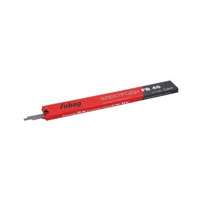 Электрод сварочный Fubag с рутилово-целлюлозным покрытием FB 46 D4.0 мм (пачка 0.9 кг)