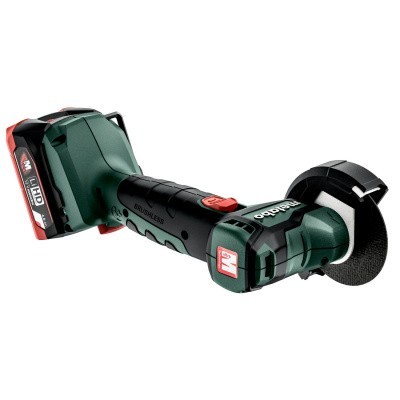 Аккумуляторная угловая шлифмашина Metabo PowerMaxx CC 12 BL 2x4.0 Ач
