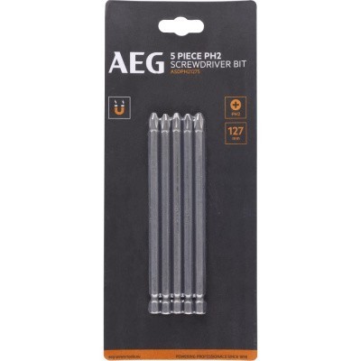 Биты 5 шт, РН2, 127 мм AEG ASDPH21275 4932479509