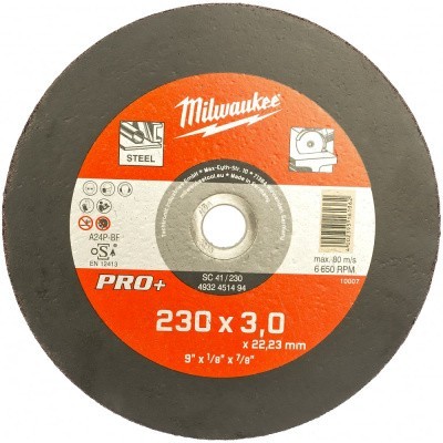 Отрезной диск PRO+ (230х22.2 мм; 1шт.) Milwaukee 4932451494