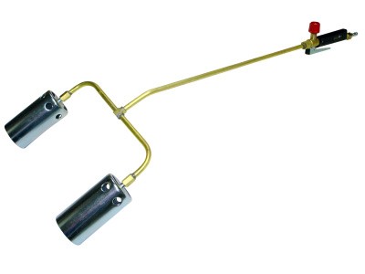 Горелка газовоздушная кровельная ГВкр-2 рычажная (2-факельная)