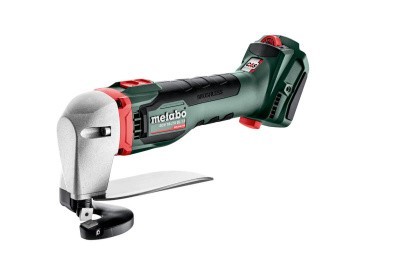 Аккумуляторные ножницы Metabo для резки листового металла SCV 18 LTX BL 1.6 (кейс MetaLoc)