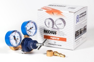 Редуктор кислородный БКО-50-12,5 (РЕДИУС) В КОРОБКЕ С ПОВЕРКОЙ