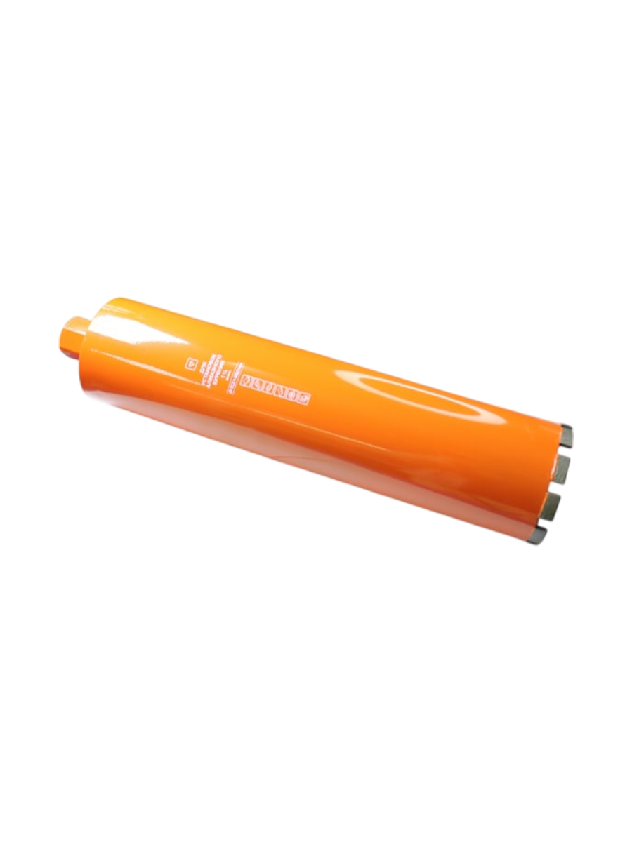 Фото Коронка алмазная КРАТОН (112х450 мм; 1 1/4") для установок алмазного бурения от002004088