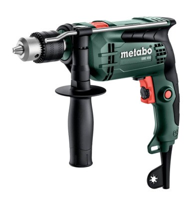Ударная дрель Metabo SBE 650 в картонной коробке