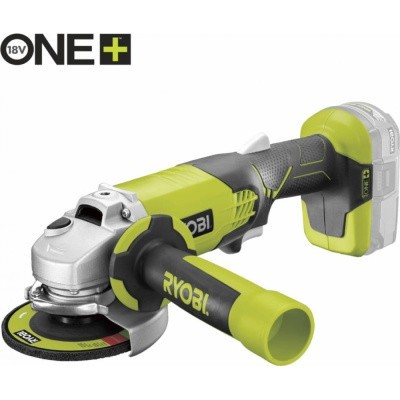 Ryobi ONE+ Аккумуляторная угловая шлифмашина R18AG-0 без аккумулятора в комплекте 5133001903