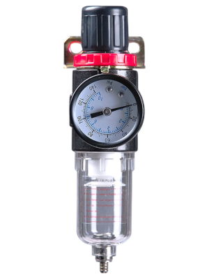 Фильтр-регулятор Fubag FR-101 с манометром 0-8 бар и внутренней резьбой 1/4" (8641599 - аналог 190101)