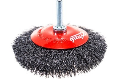 Щетка вогнутая (100 мм) для дрели №064 210006120 АТАКА 22382