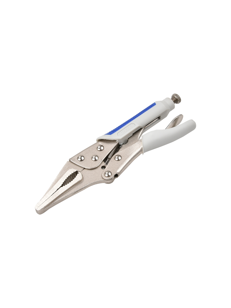 Фото Ручной зажим Aurora с прямыми губками и фиксатором 220 мм от001001422