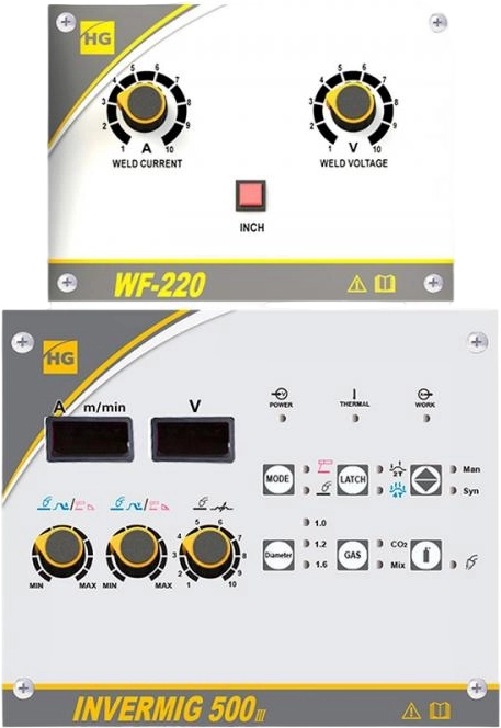 Фото Сварочный полуавтомат НАКС HUGONG EMIG 500 III + WF-220 (с КСМ) от011000269