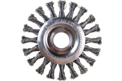 Щетка круглая витая (115 мм) для УШМ №134 13115221 АТАКА 26588